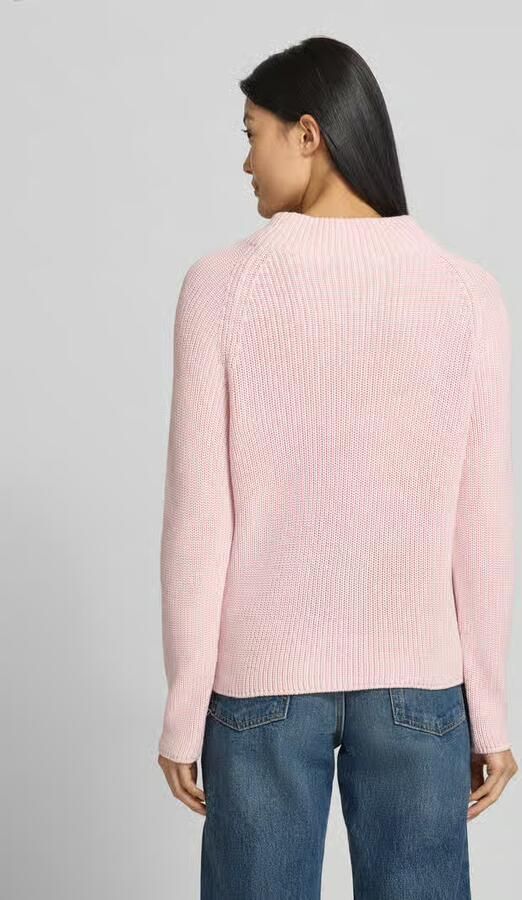 Monari Gebreide pullover met opstaande kraag