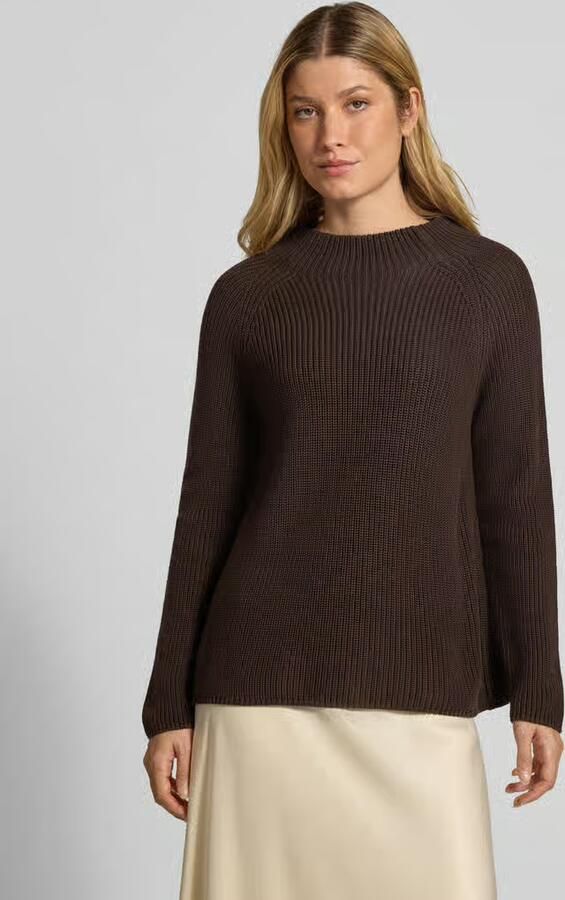 Monari Gebreide pullover met opstaande kraag - Foto 2