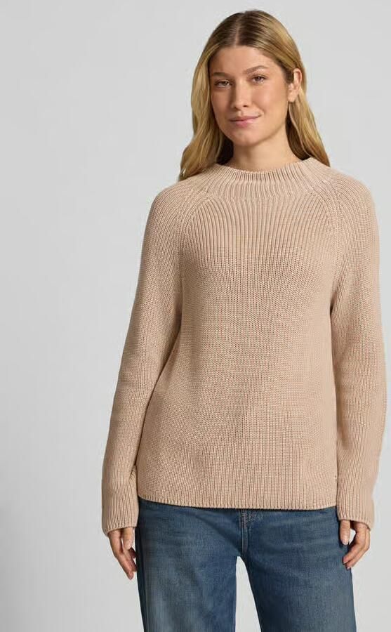 Monari Gebreide pullover met opstaande kraag - Foto 2