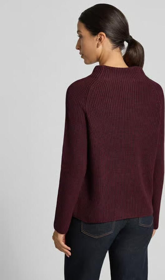 Monari Gebreide pullover met opstaande kraag - Foto 2