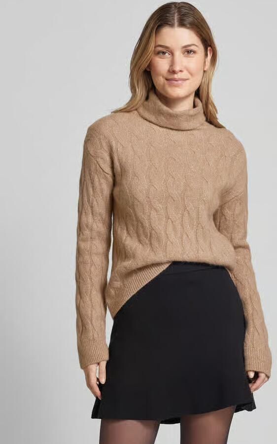 Monari Gebreide pullover van een mix van wol en viscose - Foto 3