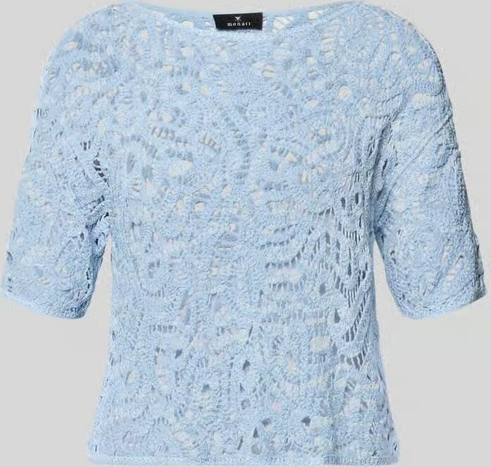 Monari Gebreide shirts van haak-kant model 'Cornelly' - Foto 2