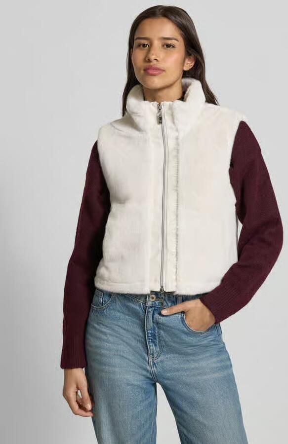Monari Gilet met opstaande kraag - Foto 2