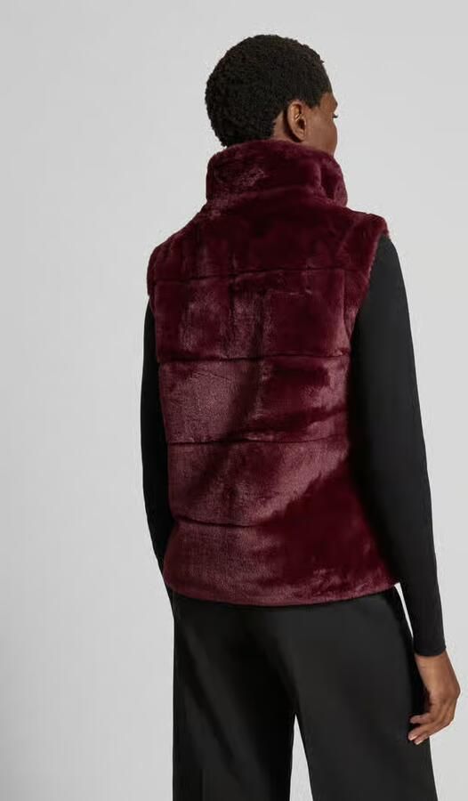 Monari Gilet met opstaande kraag