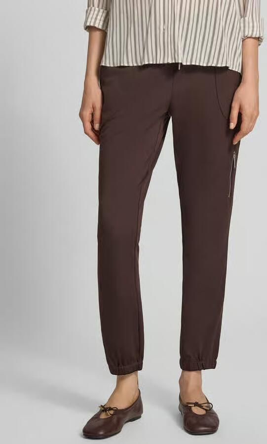 Monari Joggingbroek met ritszak model 'Jill' - Foto 2