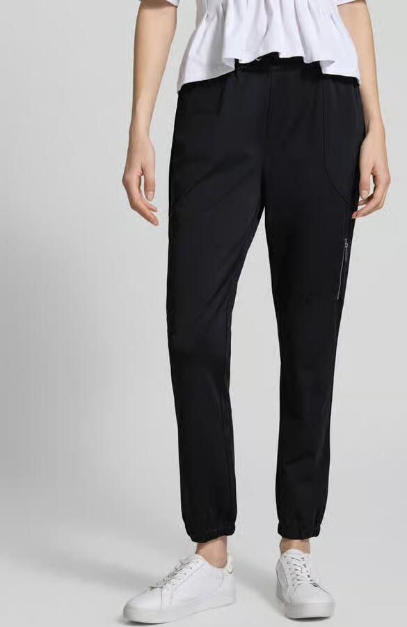 Monari Jogpants met elastische band model 'Jill' - Foto 2