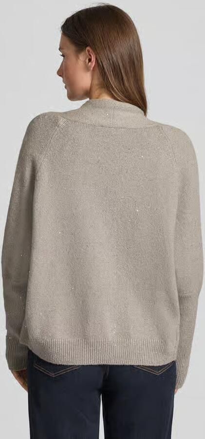 Monari Loose fit cardigan met wol