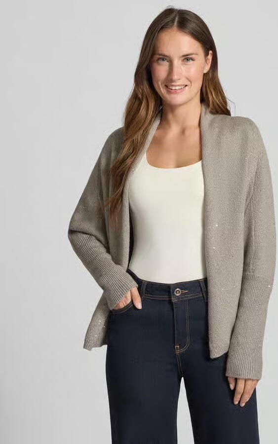 Monari Loose fit cardigan met wol - Foto 2