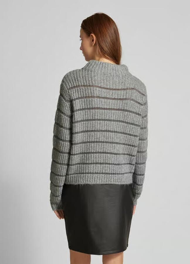 Monari Gebreide pullover met turtleneck