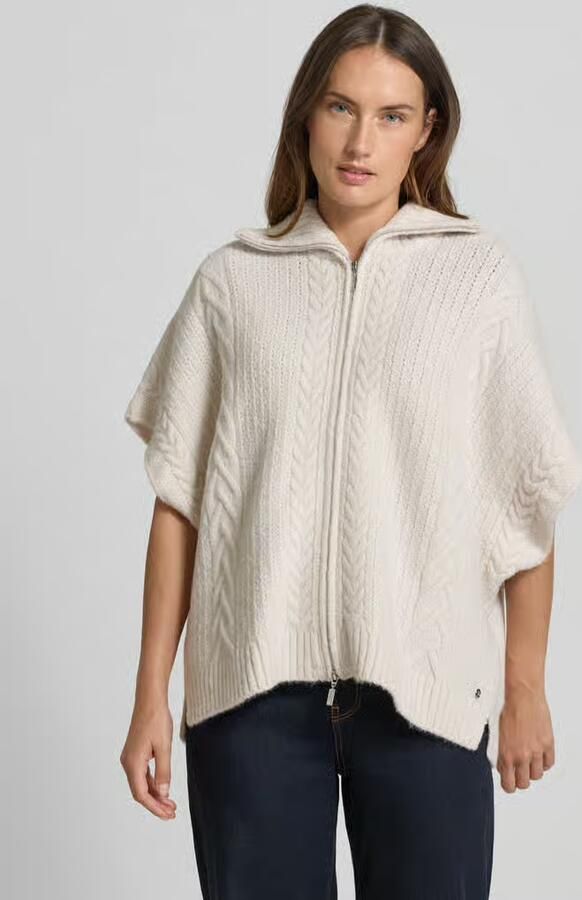 Monari Loose fit gebreid vest met wol-aandeel - Foto 2