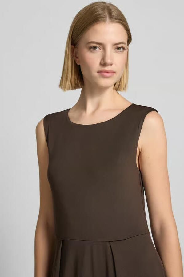 Monari Maxi-jurk met ronde hals - Foto 2