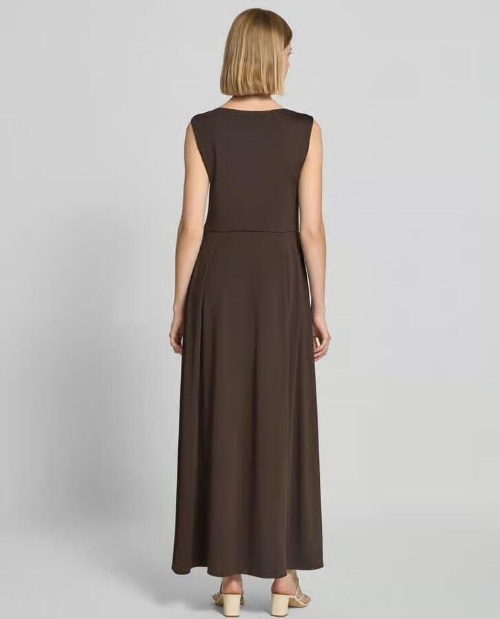 Monari Maxi-jurk met ronde hals - Foto 3