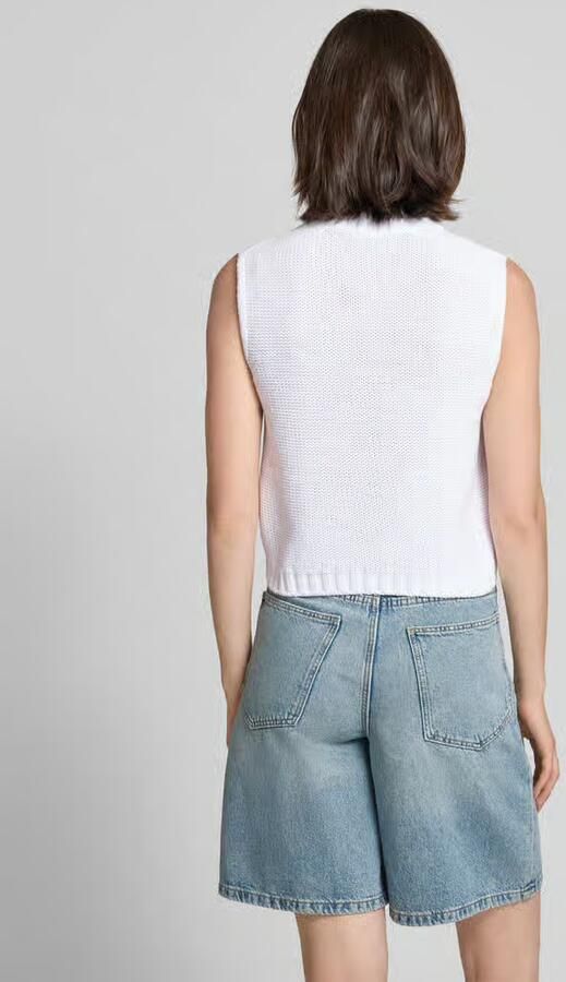 Monari Mouwloos vest met zijzakken