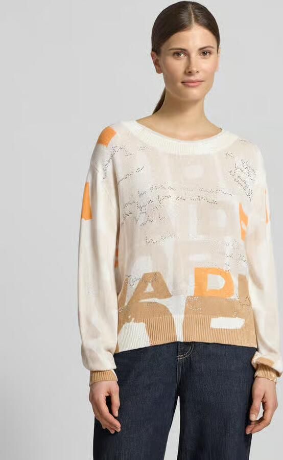 Monari pullover met strass-steentjes - Foto 3
