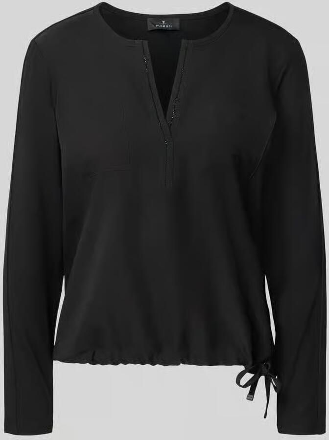 Monari Regular fit blouse met borstzakken