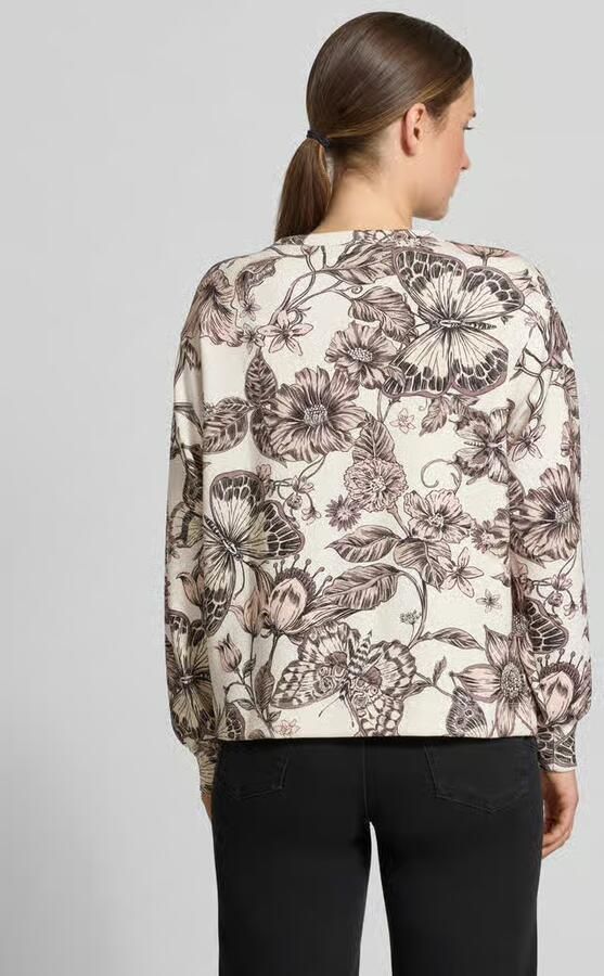 Monari Regular fit blouse van viscosemix - Foto 3