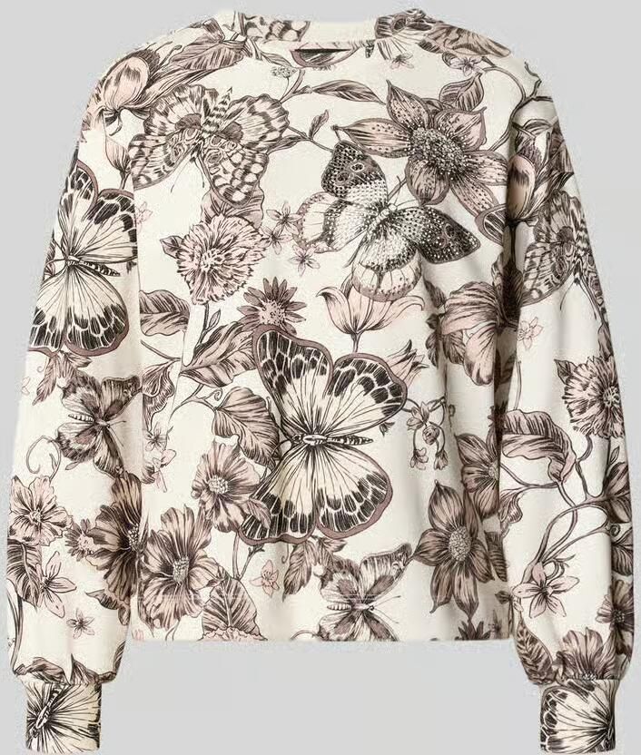 Monari Regular fit blouse van viscosemix - Foto 2