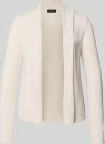 Monari regular fit cardigan in brei-look