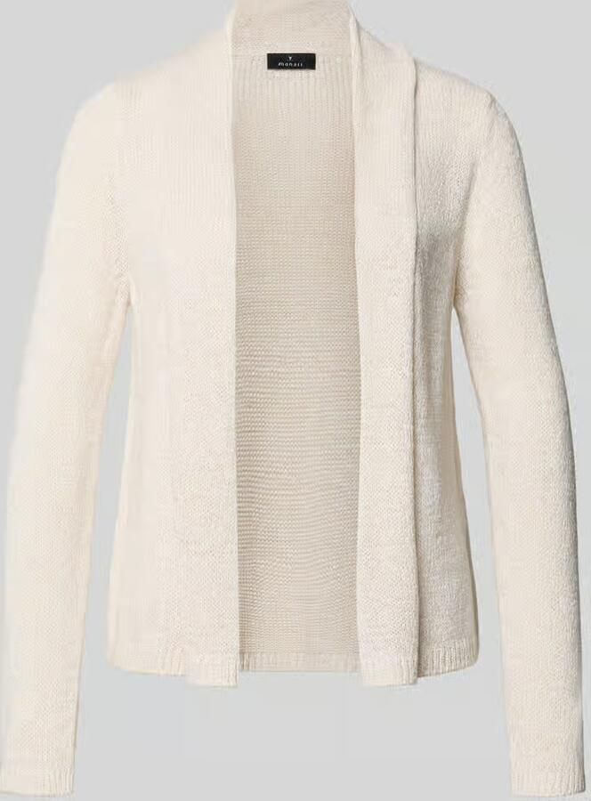 Monari regular fit cardigan in brei-look - Foto 2