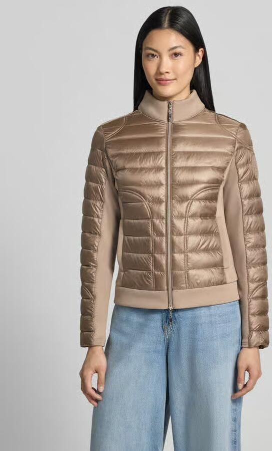 Monari Regular fit gewatteerd jack van polyamide met neopreen - Foto 3
