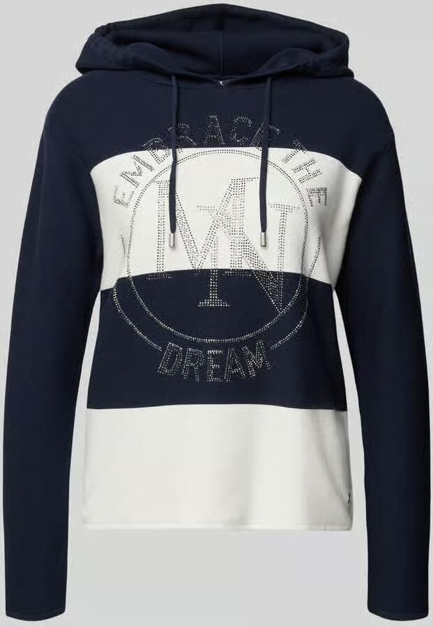 Monari Regular fit hoodie van puur katoen - Foto 2