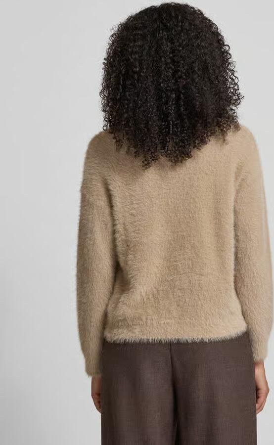Monari Regular fit pullover in gebreide look