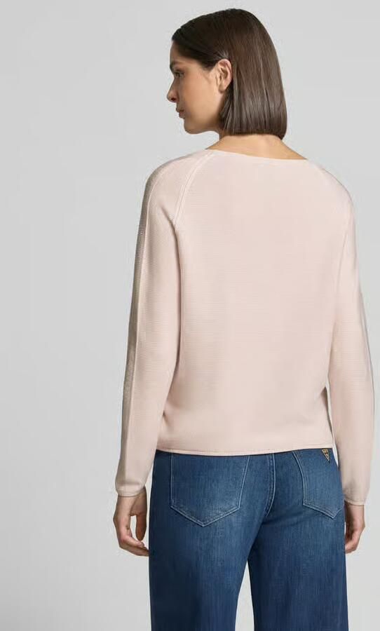 Monari Regular fit shirt met lange mouwen van puur katoen - Foto 3