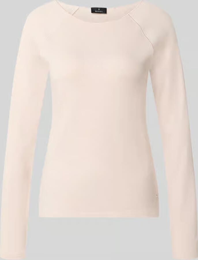 Monari Regular fit shirt met lange mouwen van viscosemix - Foto 2