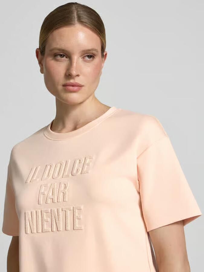 Monari Regular fit sweatshirt met viscose