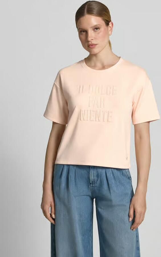 Monari Regular fit sweatshirt met viscose - Foto 3