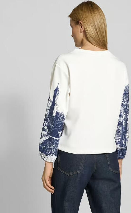 Monari Sweatshirt in All-over look met Ronde hals - Foto 3