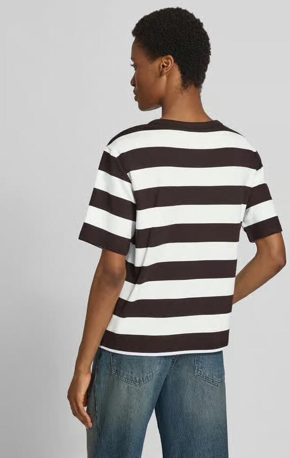 Monari sweatshirt met 1 2-mouwen en met siersteentjes - Foto 2
