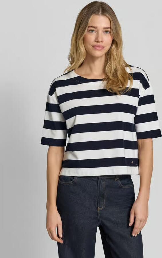Monari Sweatshirt met 1 2-mouwen en ronde hals - Foto 3