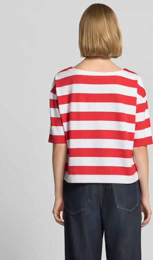 Monari sweatshirt met 1 2-mouwen in all-over look - Foto 3