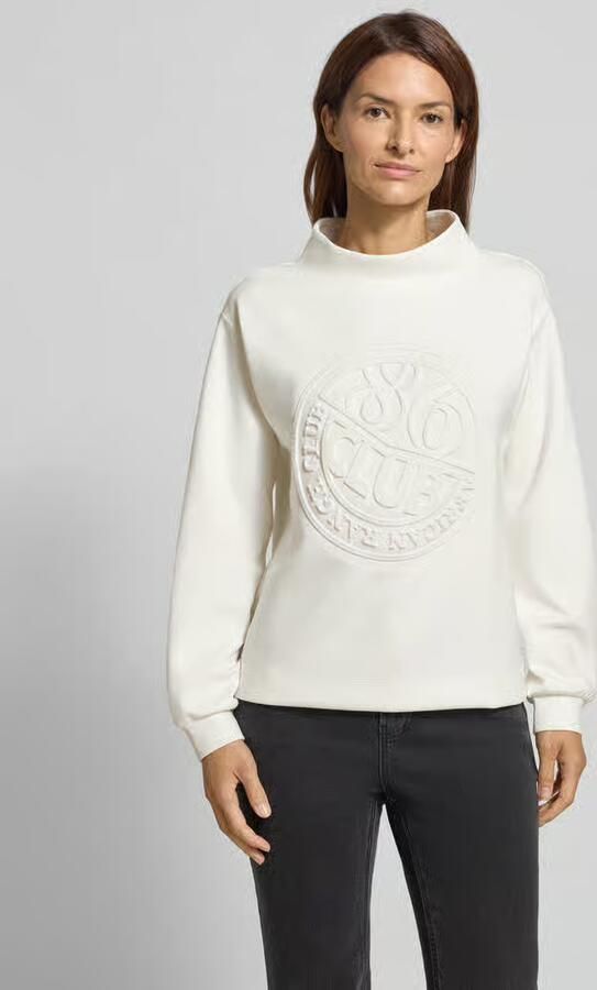 Monari Sweatshirt met structuurmotief - Foto 2