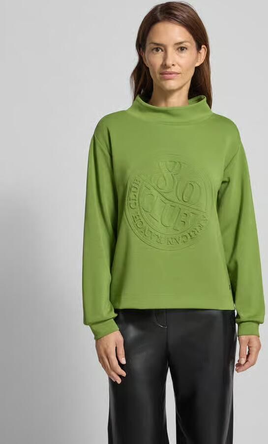 Monari Sweatshirt met structuurmotief - Foto 2