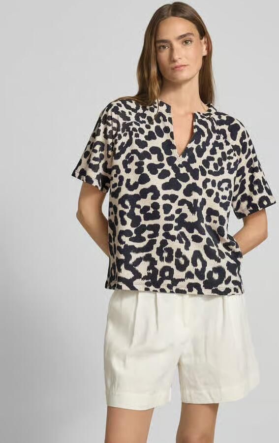 Monari Sweatshirt met V-hals - Foto 2