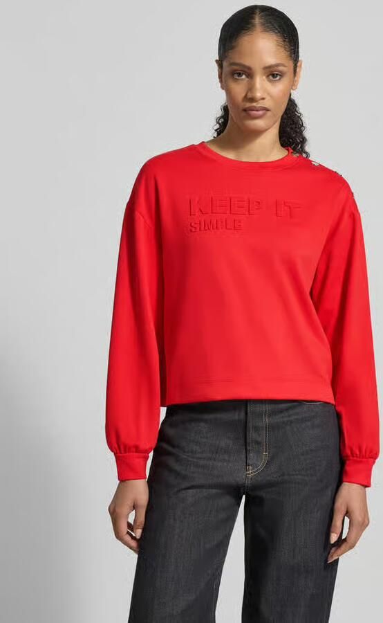 Monari Sweatshirt met viscose - Foto 3