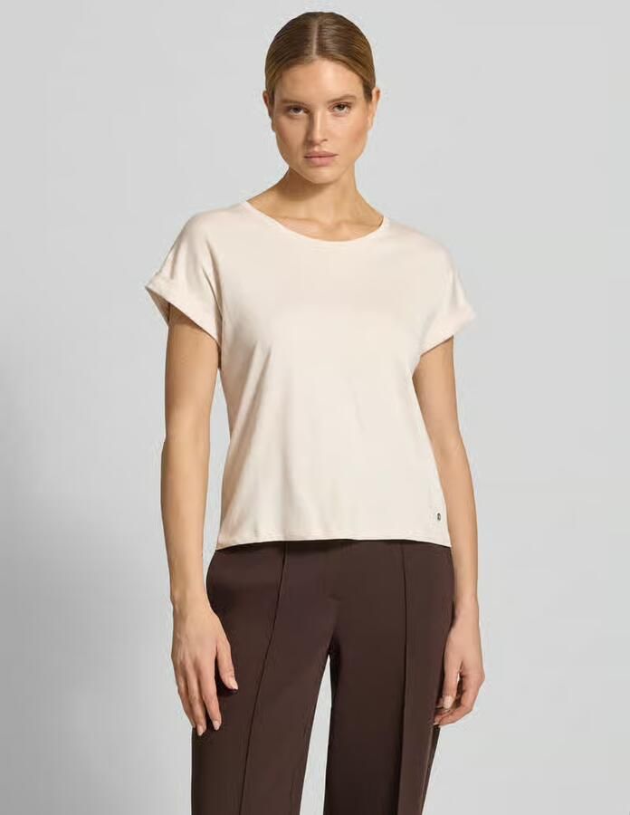 Monari T-shirt met gefixeerde mouwomslag - Foto 2