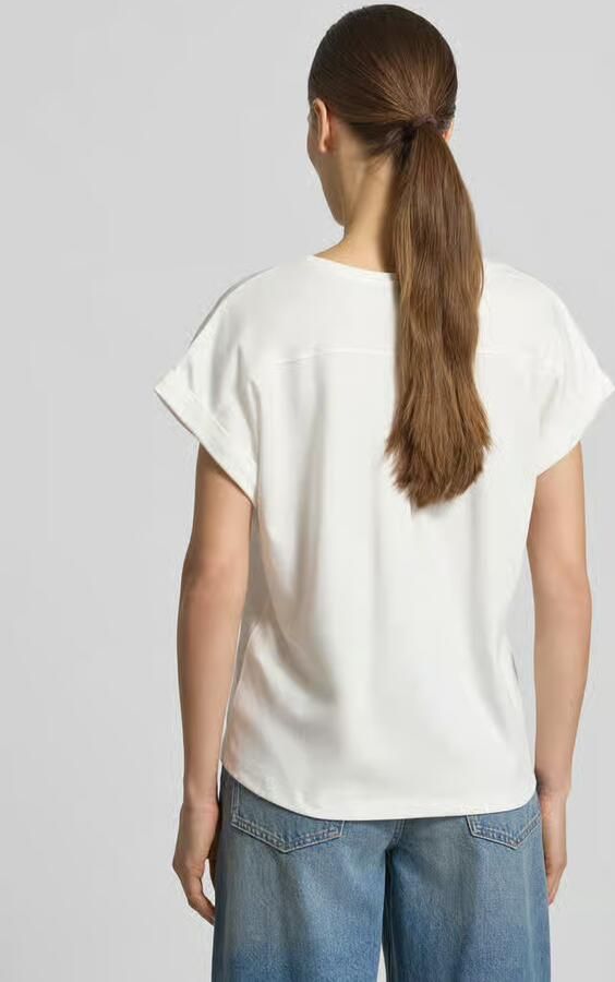 Monari T-shirt met gefixeerde mouwomslag - Foto 2