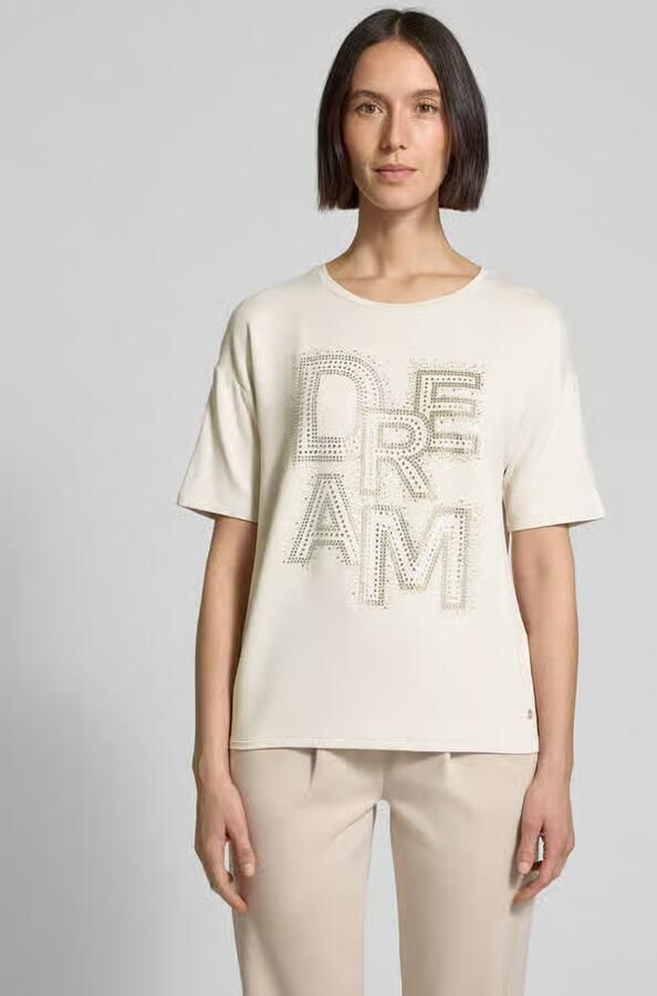 Monari T-shirt met labeldetail - Foto 2