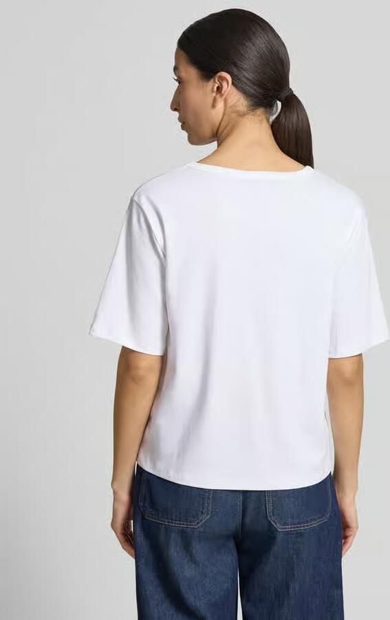 Monari T-shirt met motiefprint model 'City'