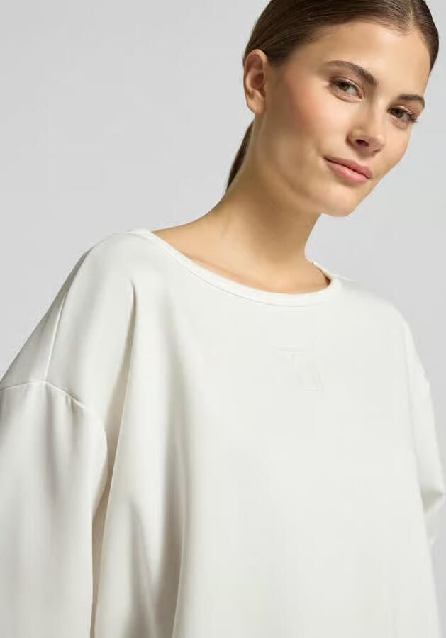 Monari T-shirt met ronde hals en logo