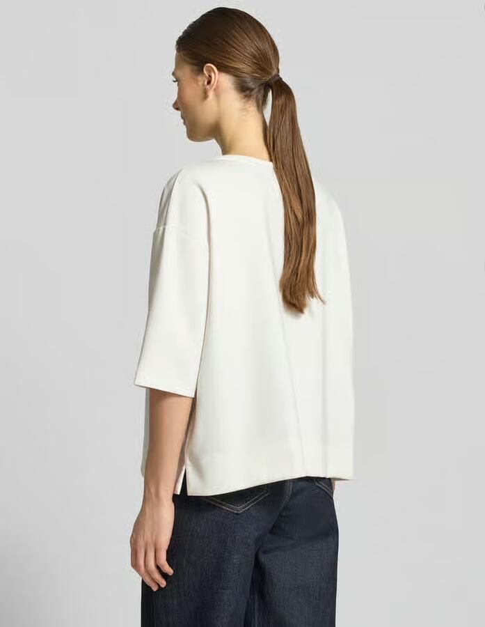 Monari T-shirt met ronde hals en logo - Foto 2