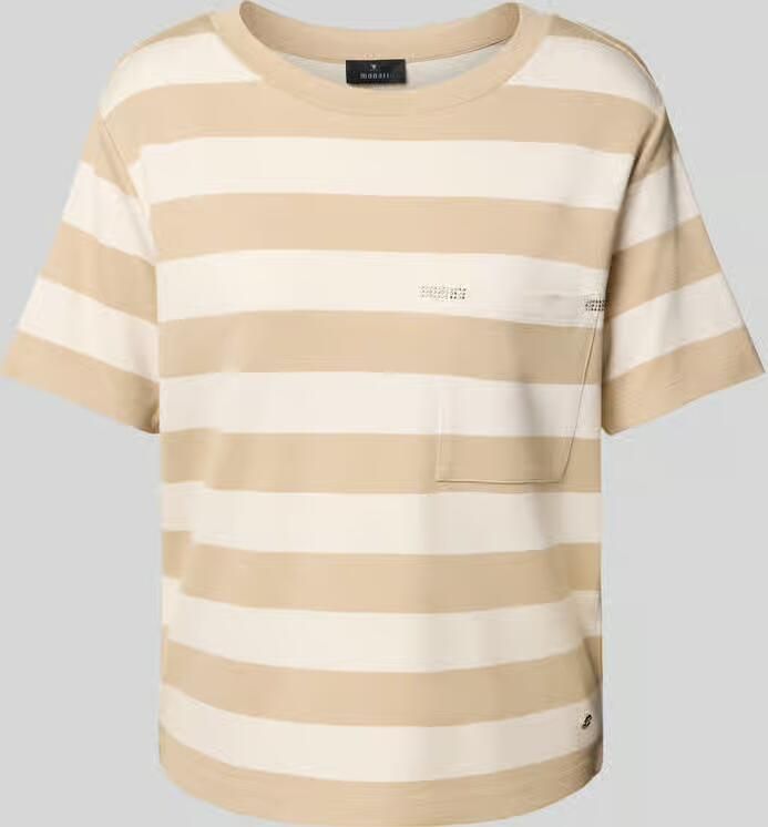 Monari T-shirt met siersteentjes - Foto 2