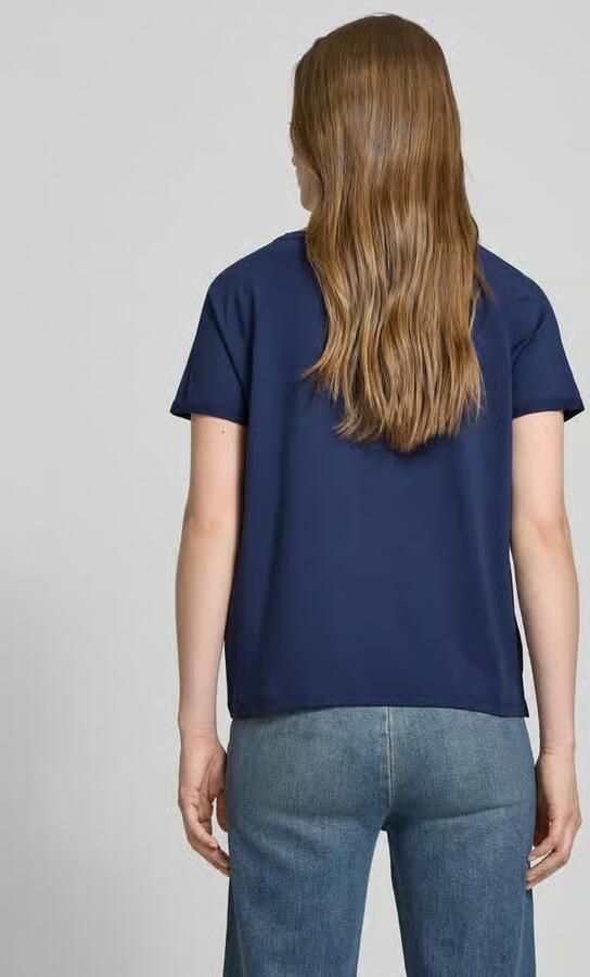 Monari T-shirt met strass-steentjes