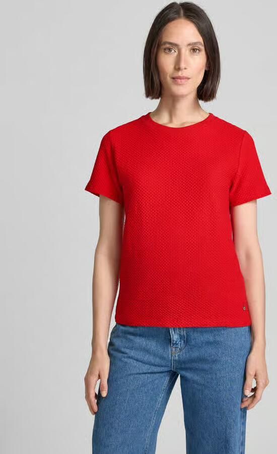 Monari T-shirt met structuurmotief - Foto 2