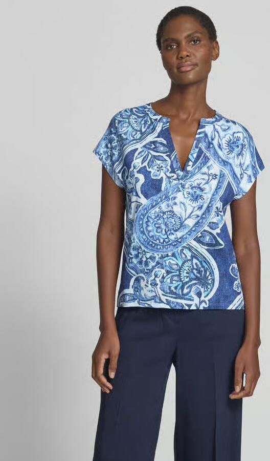Monari T-shirt met tuniekkraag - Foto 2