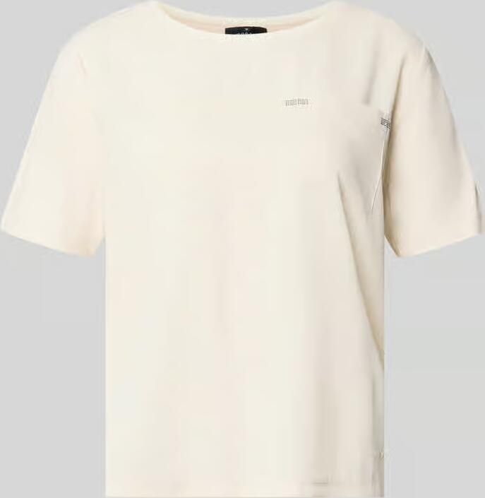 Monari T-shirt van viscosemix met borstzak - Foto 2