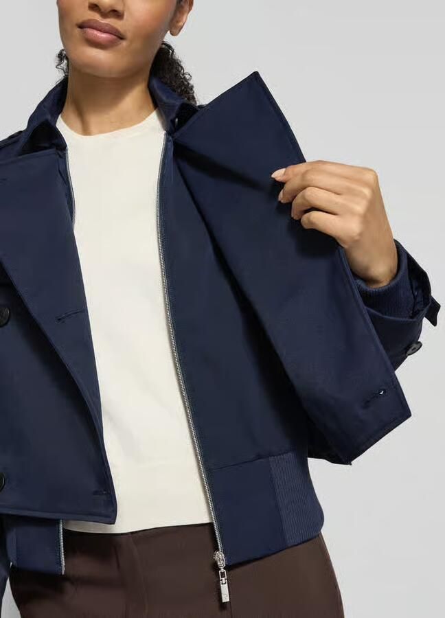 Monari Trenchcoat met mouwtrensjes - Foto 2